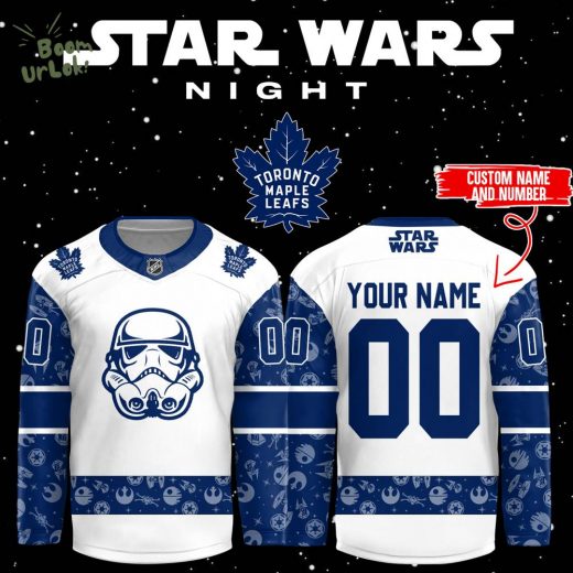 Personalized 2024 Toronto Maple Leafs Star Wars Night Jersey – Custom Name & Number