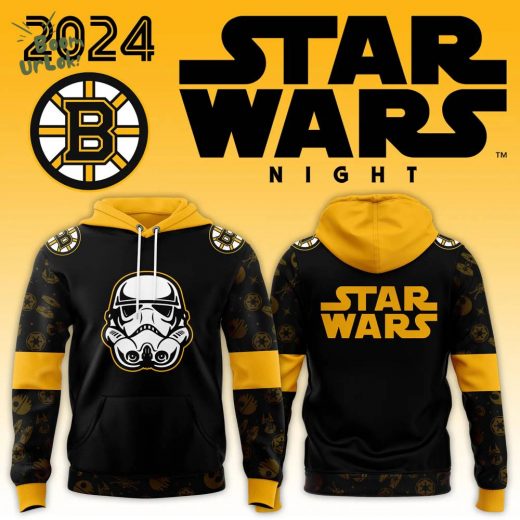 Boston Hockey Team x Star Wars 2024 Pullover Hoodie