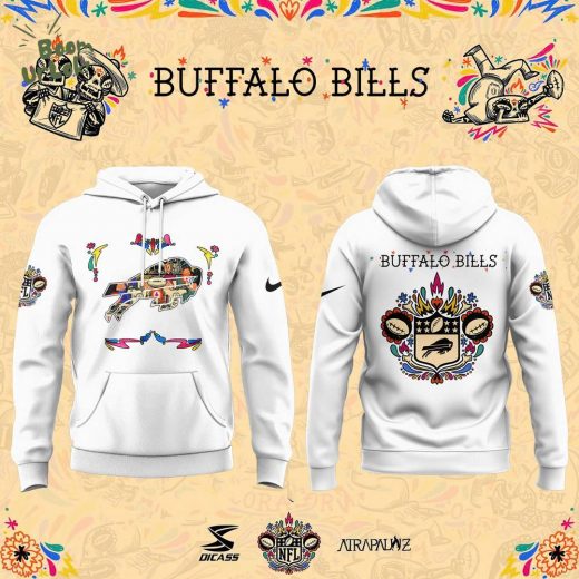 Buffalo Bills Hasta La Muerte 2024 Limited White Hoodie