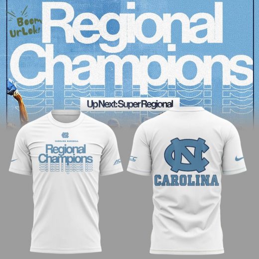 Carolina Baseball Regional Champions T-Shirt – Celebration Gear