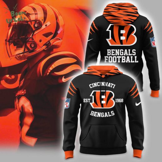 Cincinnati Bengals Black Pullover Hoodie