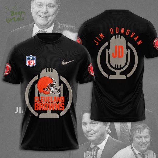 Cleveland Browns x Jim Donovan T-shirt | NFL Jim Donovan Limited Edition Fan Shirt