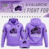 Columbus Blue Jackets Hockey Fights Cancer 2024 Unisex Hoodie