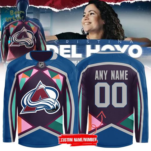 2024 Colorado Avalanche Hispanic Heritage Month Jersey – Limited Edition