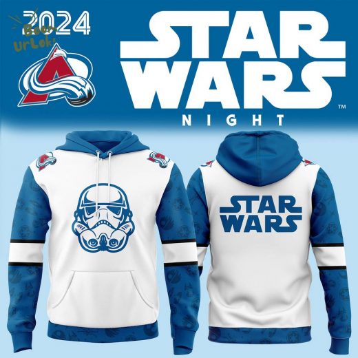 2024 Colorado Avalanche vs Star Wars Night Limited Edition Hoodie – NHL x Star Wars