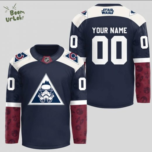 2024 Colorado Avalanche x Star Wars Night Personalized Jersey – Custom Edition