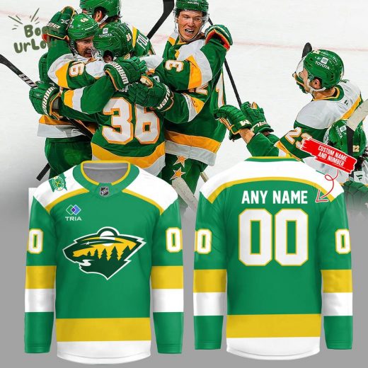 2024 Minnesota Wild Limited Edition Jersey – Custom Name & Number