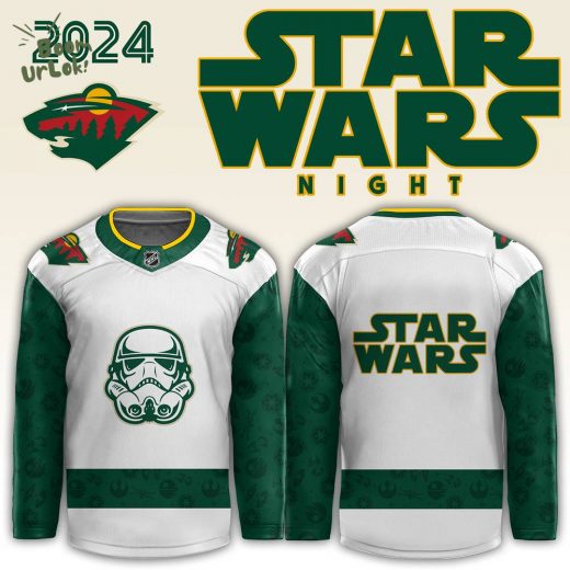 2024 Minnesota Wild x Star Wars Night Limited Edition Jersey