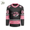 2024 Carolina Hurricanes Pink Fight Breast Cancer V-shaped Limited Edition Jersey