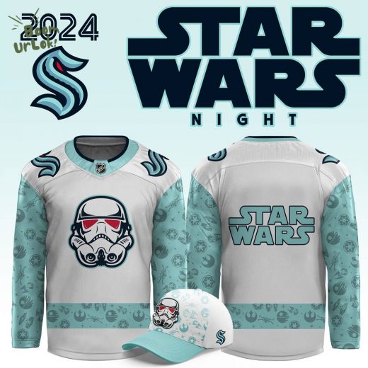 2024 Seattle Kraken x Star Wars Night Jersey – Custom Edition, Personalized Design