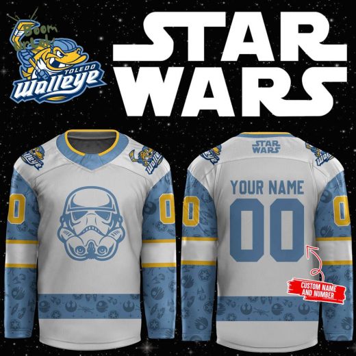 2024 Toledo Walleye x Star Wars Night Custom Jersey – Personalized Name & Number