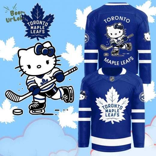 2024 Toronto Maple Leafs x Hello Kitty 50th Anniversary Exclusive Jersey – Custom Edition