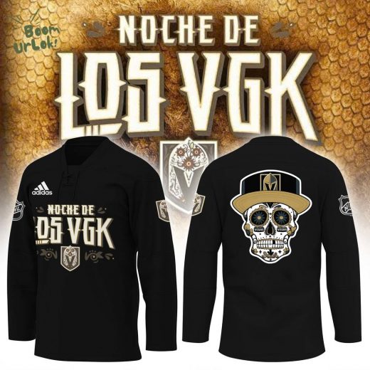 2024 Vegas Golden Knights Noche De Los Muertos Custom Hockey Jersey