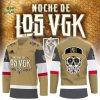 2024 Vegas Golden Knights Noche De Los Muertos White Custom Hockey Jersey