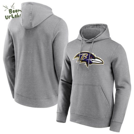 Baltimore Ravens Nike Team Gray Logo Hoodie 2024 – Limited Edition NFL Apparel