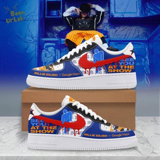 Billie Eilish Custom Nike Air Force 1 Sneakers 2024