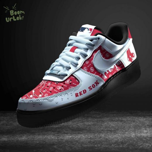 Boston Red Sox Limited Edition Nike Air Force 1 Custom Sneakers