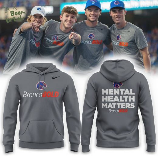 BroncoBOLD Mental Health Matters Hoodie Limited Edition 2024