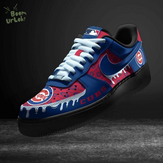 Chicago Cubs Limited Edition Nike Air Force 1 Custom Sneakers