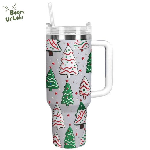 Christmas Tree Sparkle Tumbler – Holiday Themed Drinkware