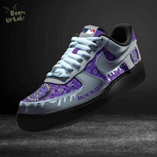 Colorado Rockies Limited Edition Nike Air Force 1 Sneakers 2024