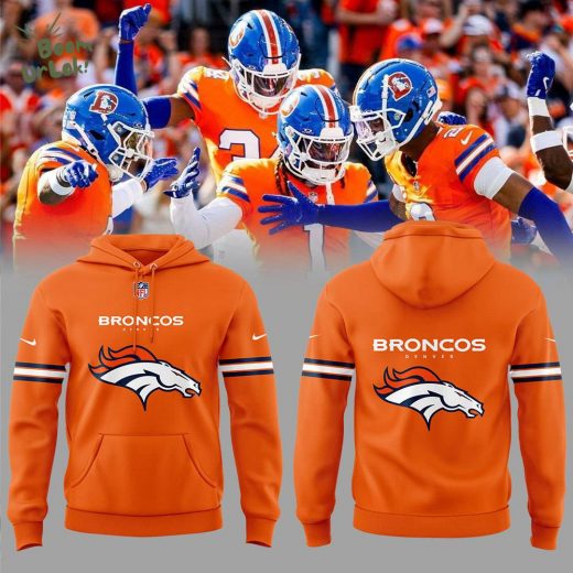 Denver Broncos Limited Edition Orange Hoodie 2024 – NFL Hot Version