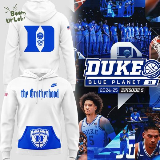 Duke x Nike Blue Planet Brotherhood 2024 Limited Edition Hoodie