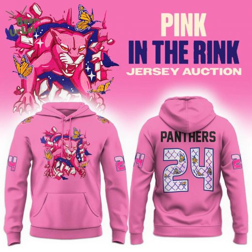 Florida Panthers Pink In The Rink 2024 Hoodie – Limited Edition (Pink Color)