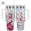 Glossy Tumbler Personalized Christmas Gingerbread Cheer – Custom Holiday Drinkware