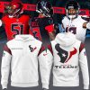 Texas Football 2024 Hook ‘Em White Hoodie – Limited Edition
