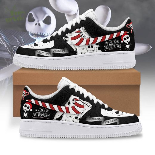 Jack Skellington What’s This Nike Air Force 1 Christmas Sneaker 2024