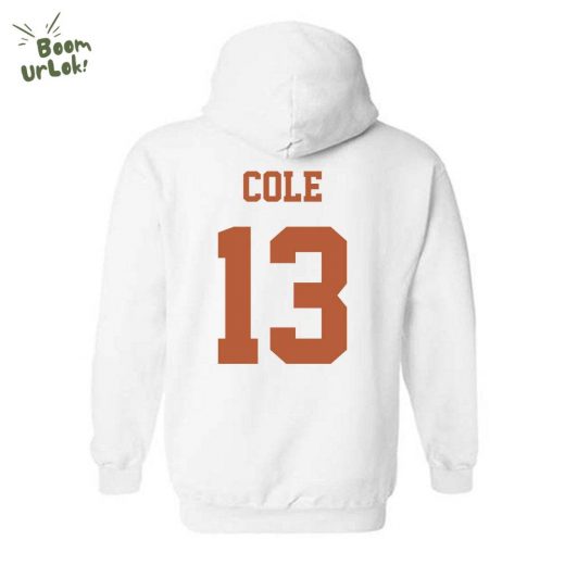 Jay’Vion Cole Texas Football Classic White Hoodie 2024 – NCAA Fan Gear