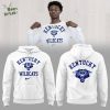 UK Kentucky Basketball New Design 2024 White Hoodie – NCAA Fan Gear