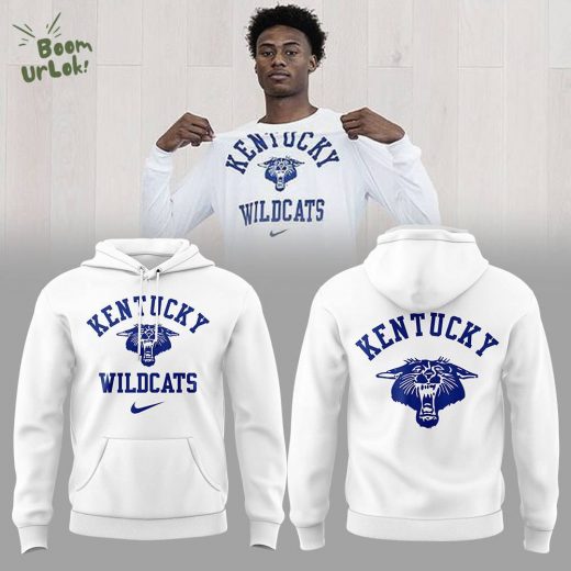 Kentucky Wildcats Basketball vs Nike 2024 Limited Edition White Hoodie