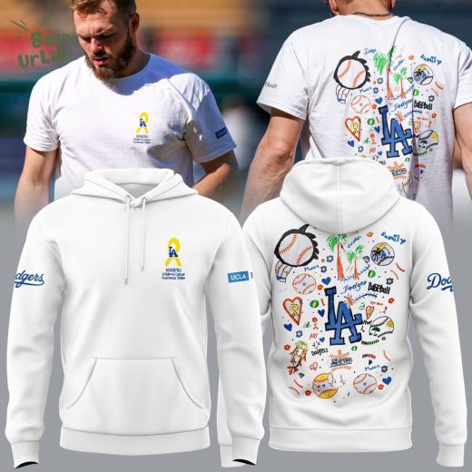 LA Dodgers UCLA Health Childhood Cancer Awareness Night Hoodie