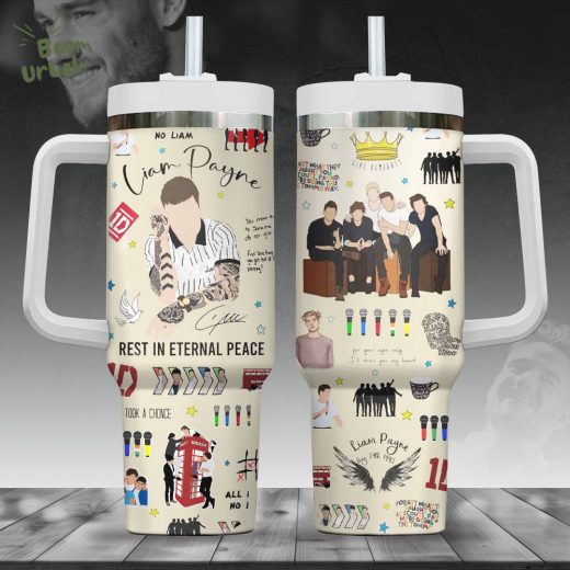 Liam Payne 40oz Stanley Tumbler – Personalized Music Fan Cup