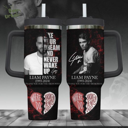 Liam Payne Thank You for the Memories 40oz Stanley Tumbler – Music Fan Gift