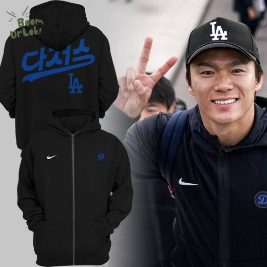 Los Angeles Dodgers 2024 Seoul Series Zip Hoodie – New Look Limited Edition