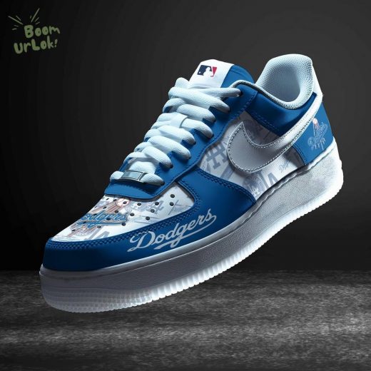 Los Angeles Dodgers Air Force 1 Custom Sneakers 2024