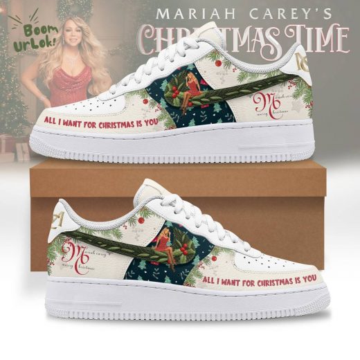 Mariah Carey All I Want for Christmas Nike Air Force 1 Sneaker 2024