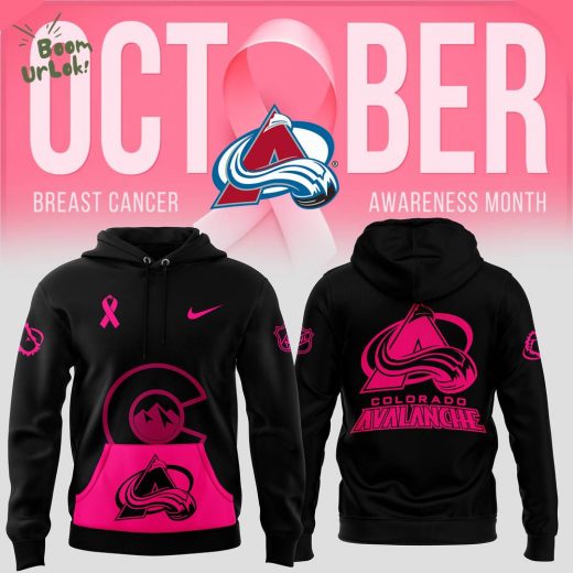 Men’s Nike Colorado Avalanche 2024 Breast Cancer Awareness NHL Hoodie