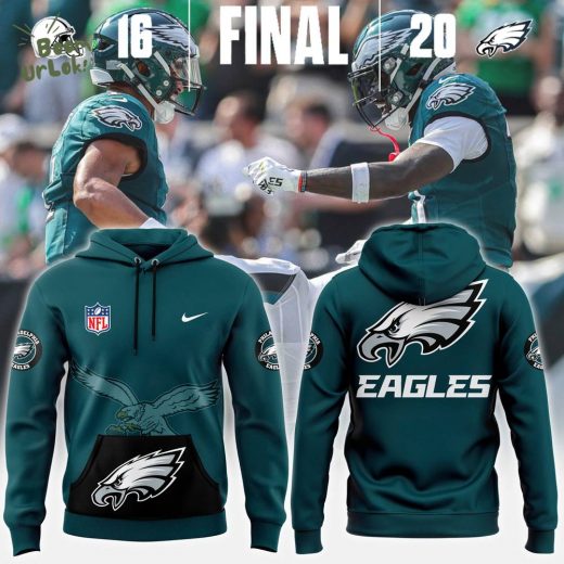 Men’s Nike Midnight Green/Black Philadelphia Eagles 2024/25 Hoodie – Limited Edition