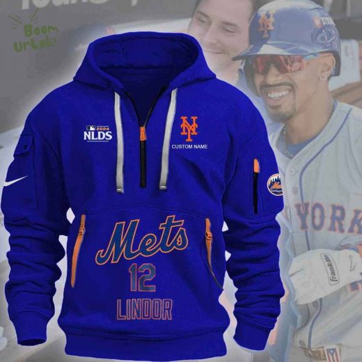 Mets 12 Lindor 2024 NLDS Custom Name for Fans Limited Edition Hoodie