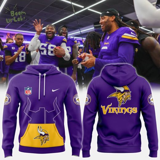 Minnesota Vikings Nike Purple Game Hoodie 2024 – New Design Limited Edition