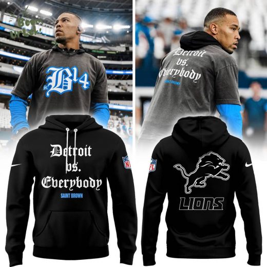 Nike Detroit Lions vs Everybody Hoodie 2024