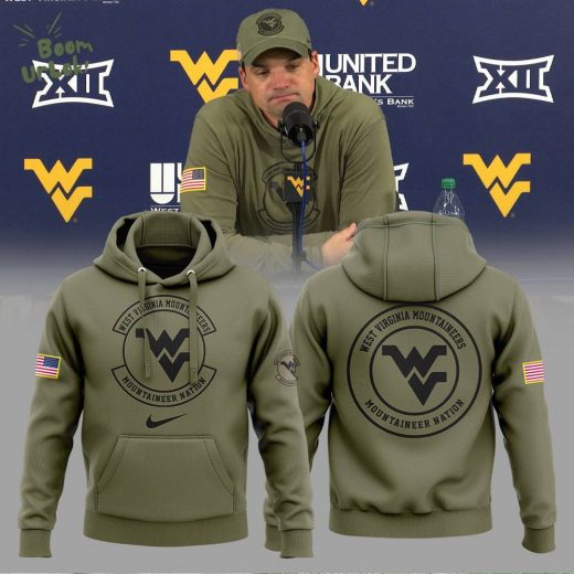 Nike West Virginia Mountaineer Nation Camo Hoodie 2024 – Hot Design