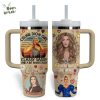 Taylor Swift Music Custom Stanley Quencher 40oz Stainless Steel Tumbler with Handle – Swiftie Gift Mug for Fans