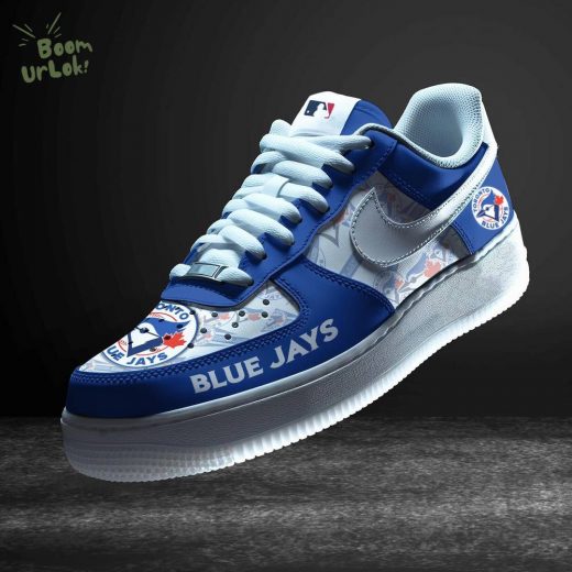 Toronto Blue Jays Custom Air Force 1 Sneakers 2024