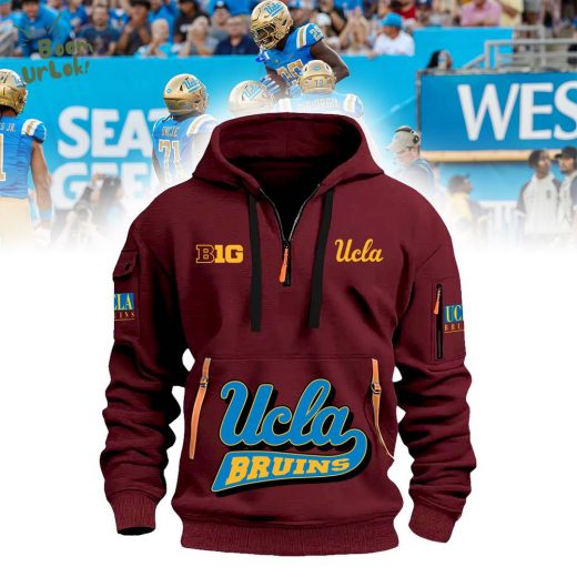 UCLA Bruins Football 2024 New Hot Design Red Hoodie – NCAA Fan Apparel