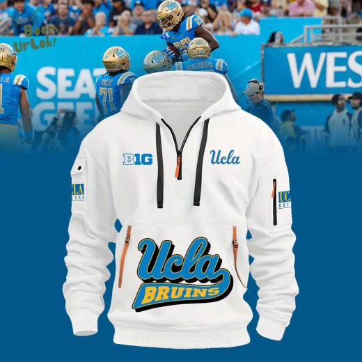 UCLA Bruins Football 2024 New Hot Design White Hoodie – NCAA Fan Gear